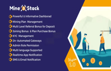 MineStack - A Cloud Mining Platform