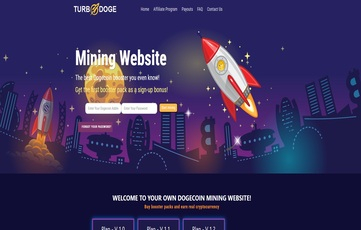 TurboDoge Template Crypto Mining (SCM)