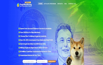 DogeMax Template Crypto Mining (SCM)