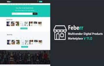 Feberr - Multivendor Digital Products Marketplace