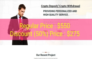 ROI Binary MLM Crypto Based Deposit And Withdraw (AS)