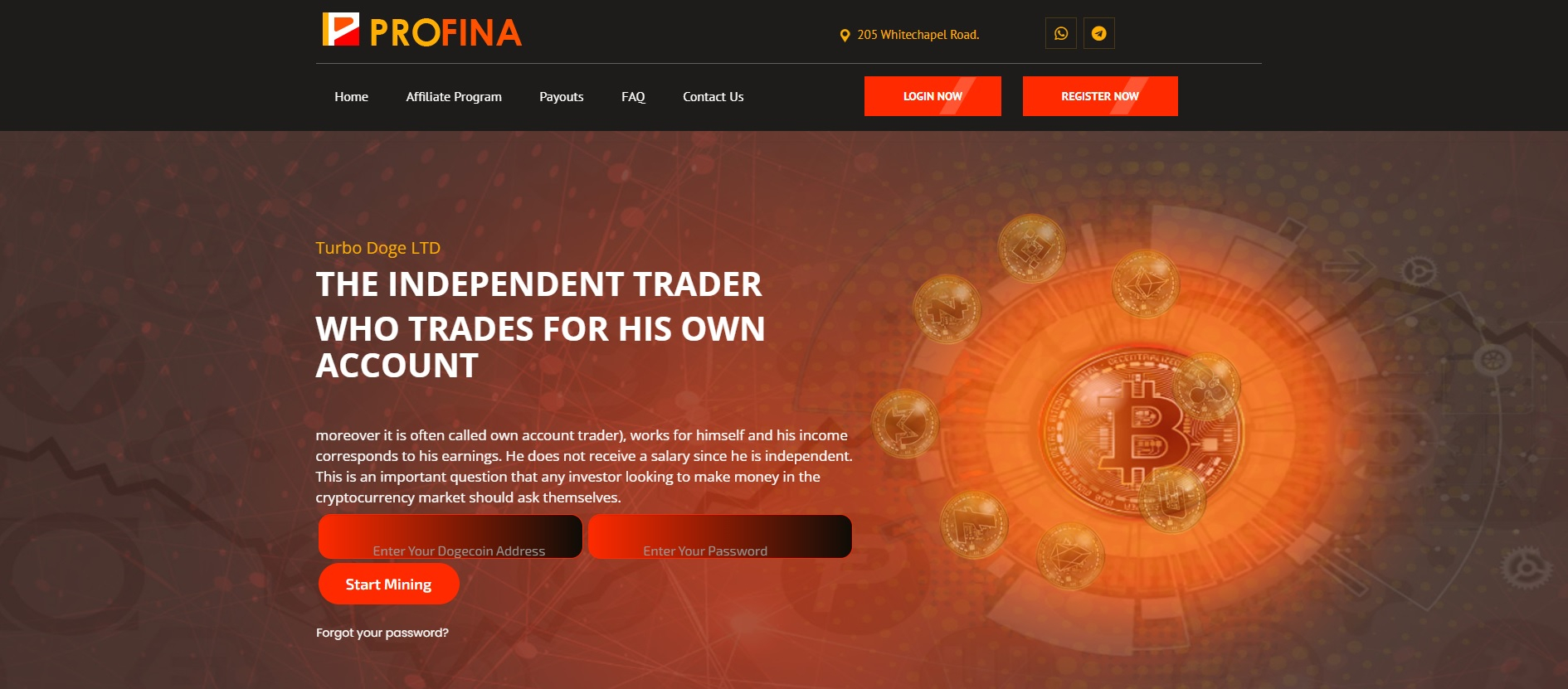 Profina Template Crypto Mining (SCM)