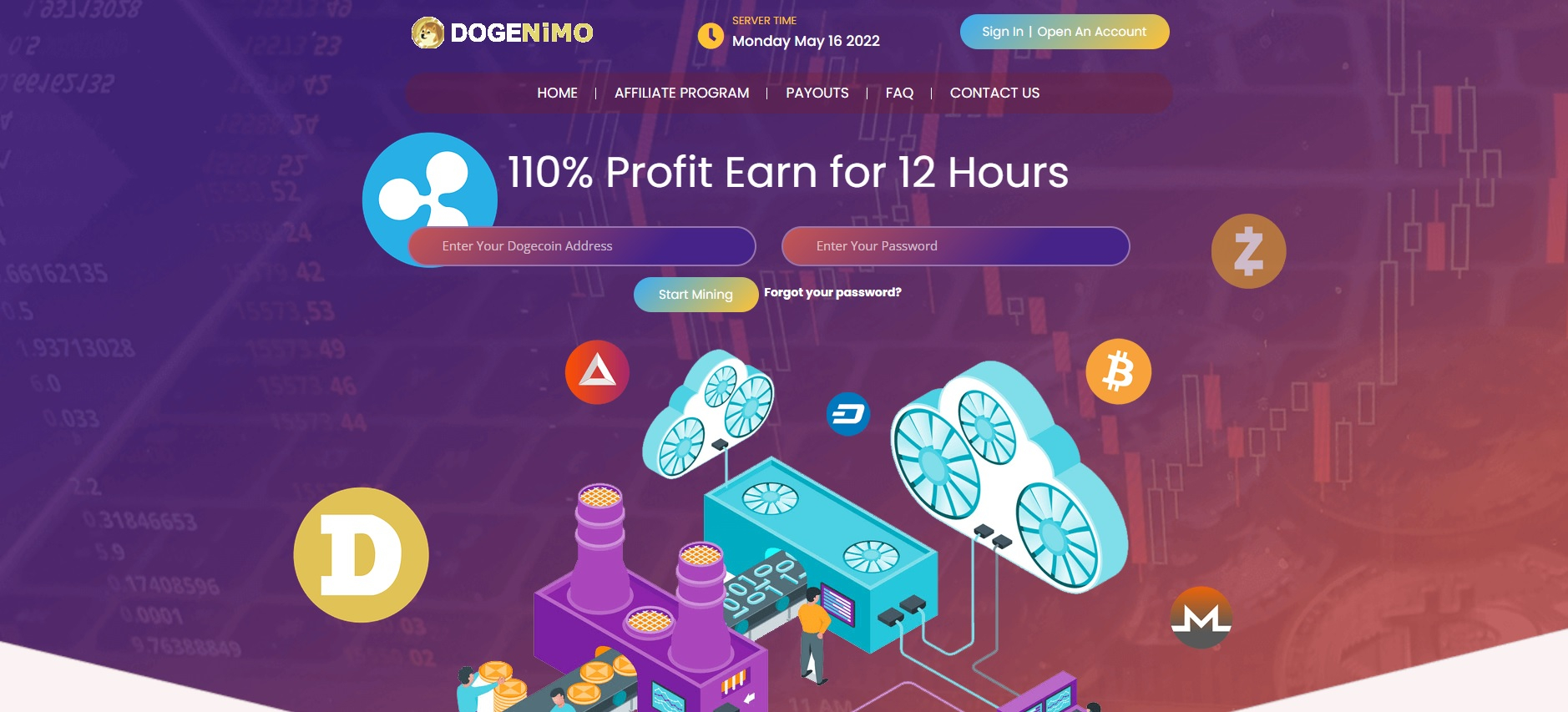 Dogenimo Template Crypto Mining (SCM)