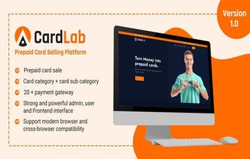 Cardlab - Prepaid Card Selling Platform