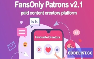 PHP FansOnly Patrons - Paid Content Creators Platform