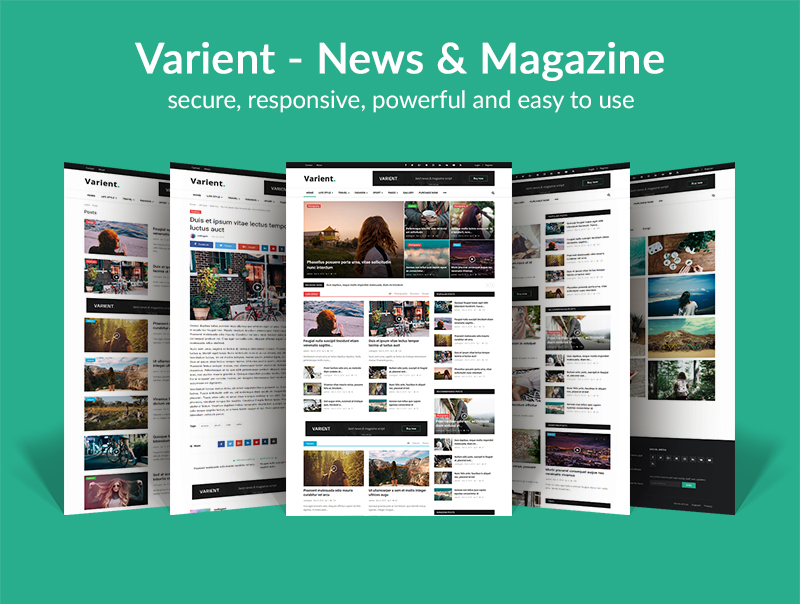 Varient - News & Magazine Script